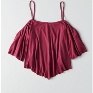 American Eagle Soft&SexyFlowy crop top